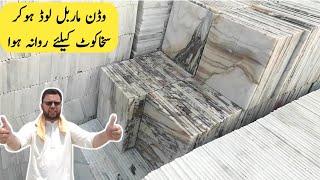 Online Order Loading for Skhakot Dargai || Wooden Marble Variety 