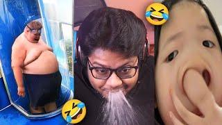 Funny Try Not To Laugh Challenge Compilation  | Ayush More Part 12