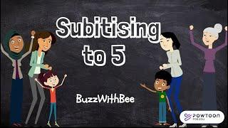 Subitizing to 5 | Subitising for Kids