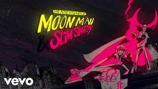 Kid Cudi, Eminem - The Adventures Of Moon Man & Slim Shady (Lyric Video)