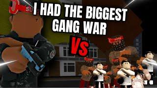 I HAD A GANG WAR IN ROBLOX SOUTH LONDON 2