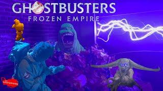 Ghostbusters: Frozen Empire Maze 4K 60fps Halloween Horror Nights Hollywood 2024