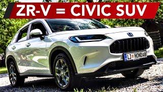 Honda ZR-V = civic SUV - to je dobra novica!