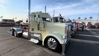 Custom Peterbilt Day Cab owned by SouthSide Transport at TFK 2023