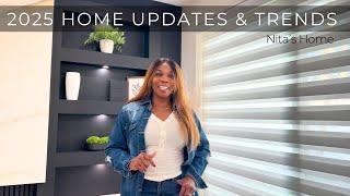 NEW!!! MY HOME UPDATES FOR 2025 / INTERIOR DESIGN TRENDS FOR 2025(and why to avoid most of them)