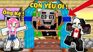 MỀU THỬ THÁCH 24 GIỜ TRỐN KHỎI ÔNG KẸ BÊN CỬA SỔ TRONG MINECRAFT*REDHOOD BỊ ÔNG GIÀ QUÁI DỊ BẮT CÓC