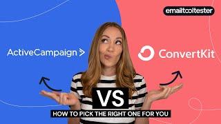 ActiveCampaign vs ConvertKit: How to pick the right one for you