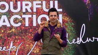 Sandeep Maheshwari  Question and answer session - in hindi - colourful interaction video