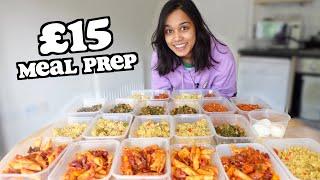 i tried a £15 budget meal prep for a week | clickfortaz