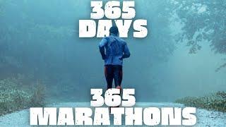 Running a marathon EVERY DAY for a year