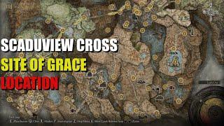 Scaduview Cross Site of Grace Location Elden Ring