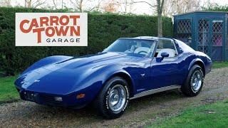 Video Review of 1977 Chevrolet Corvette C3 For Sale Carrot Town Garage UK