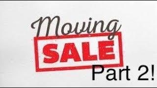 Moving Sale - Part 2! Football, Baseball, and Basketball