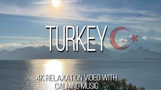 Природа Турции с дрона. Turkey 4K Relaxation VIDEO with Calming Music #4k #vlog #video