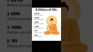 Learn these ethics of life. #selfimprovement #discipline #success #growth #mindset #passion #quotes