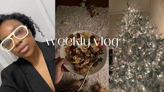 Last Vlog of the year | Christmas tree reveal , Viral Turkish pasta  , Cozy bedroom additions