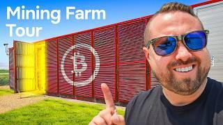 I Visited a New BITCOIN Mining Farm in Iowa!