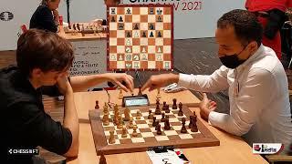 Daniil Dubov's crushing attack in King's Indian Defence against Bassem Amin | World Blitz 2021