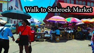 4K Georgetown Guyana - Walk to Famous Stabroek Market - Sept 2017