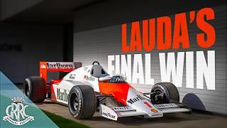 Lauda's final win | 1985 McLaren MP4/2B | Goodwood Members' Meeting