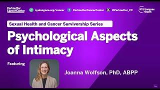 Psychological Aspects of Intimacy (Sexual Health & Cancer Survivorship Series)