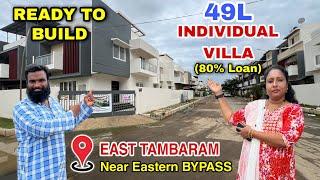 Apartment யை விட பாதி விலையில் தனி வீடு | PLOT FOR SALE IN EAST TAMBARAM