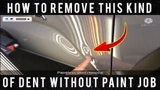 #01 How to remove the car dent without painting? for sure this video will save your time and money