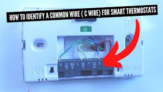 How To Identify A Thermostat Common Wire (C Wire) & What It Does For Smart Thermostats