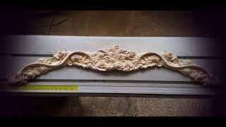 The top of the bed with CNC. Корона кровати на ЧПУ