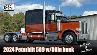 This is HUGE!! Peterbilt 589 w/80in Bunk.