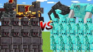 NETHERITE vs DIAMOND ARMY