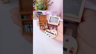 Miniature Painting Set #shorts #art #diy #youtubeshorts