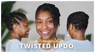 Avoid Hair Breakage with This Low Manipulation, Protective Style!