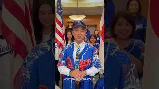 Japan's Consulate General Shouts-Out Japanese Players While Congratulating Dodgers on Their Win