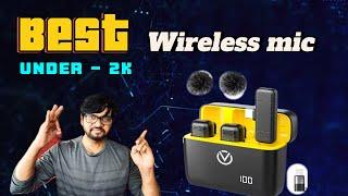 Budget wireless mic for youtube videos | tech in telugu