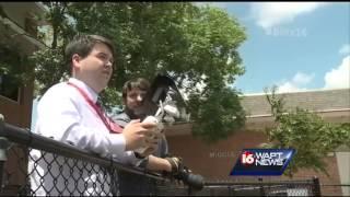 Jackson Academy using drones at football practice