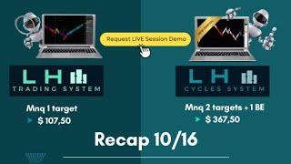 RECAP 10/16/2024 - PROVEN ALGORITHMIC TRADING STRATEGY TO PASS ANY PROP FIRM CHALLENGE!