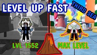 BEST TIPS on how to LEVEL UP FAST in the Third Sea in BLOX FRUITS | LEVEL 1500 to 2450