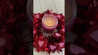 EASY DIY DOLLAR TREE CANDLE HOLDER / CENTER PIECE!! | VALENTINE'S DAY IDEA! 