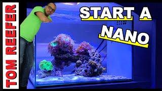 Start A Nano Reef  - NO CYCLE  -  (THE QUICK AND EASY METHOD)