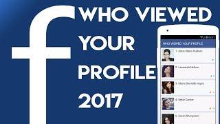 How to check Who Visited my Facebook Profile 2018