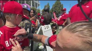 Fans flock to 49ers training camp ahead of preseason kickoff