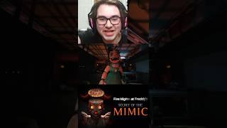 FNaF Secret of the Mimic Trailer Reaction