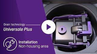 Installation video – Basement drain KESSEL Universale Plus in non-housing area