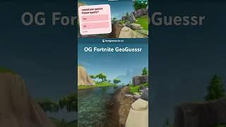 Fortnite #geoguessr #fortnite #gaming #geoguesser #map