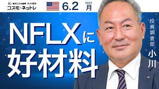 米国株ダイジェスト_6月2日配信_物価指標が下支え！ネットフリックスの好材料とは？