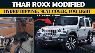 THAR ROXX MODIFIED HYDRO DIPPING, SEAT COVER & FOG LIGHT @rscarmodifiers