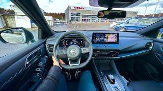 New Nissan Qashqai e-Power 2023 Test Drive POV