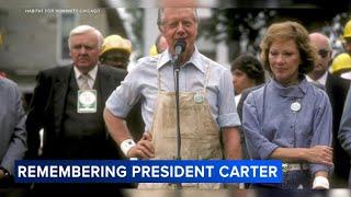 Jimmy Carter remembered for Habitat For Humanity work in Chicago