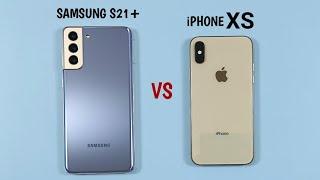 Samsung S21 Plus vs iPhone XS Speed Test